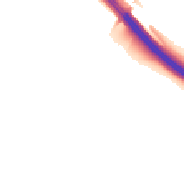 Night-time road noise heatmap for ME17 2BG