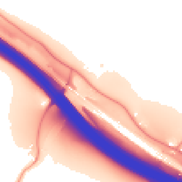 Daytime road noise heatmap for ME17 2BJ