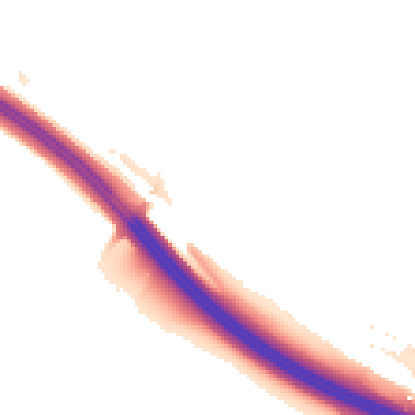Night-time road noise heatmap for ME17 2BJ