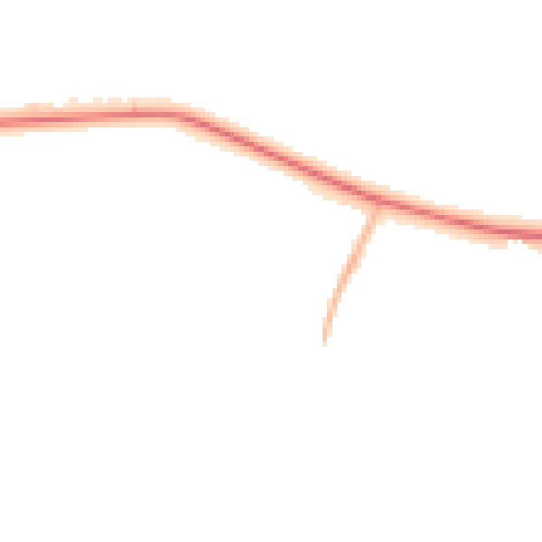 Night-time road noise heatmap for ME17 2GJ