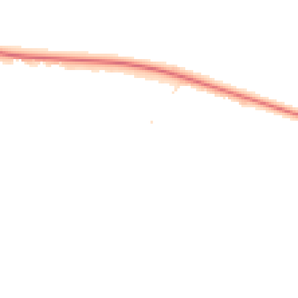 Night-time road noise heatmap for ME17 2PJ