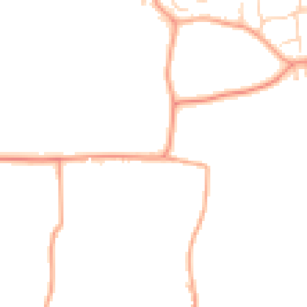 Daytime road noise heatmap for ME17 3DP