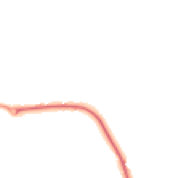 Night-time road noise heatmap for ME17 3ND