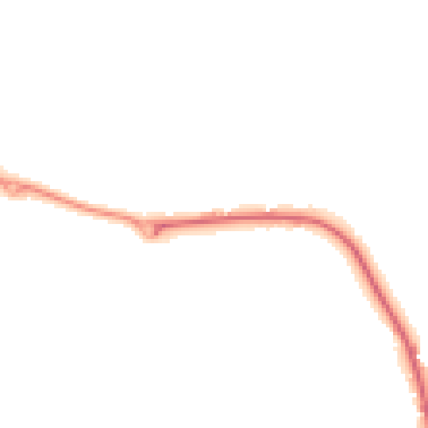 Night-time road noise heatmap for ME17 3NF