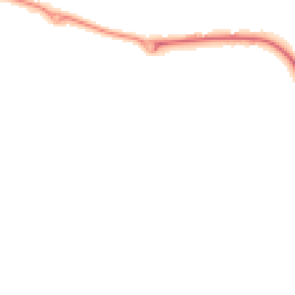 Night-time road noise heatmap for ME17 3NQ