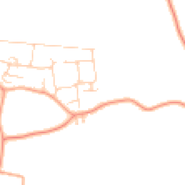 Daytime road noise heatmap for ME17 3QE