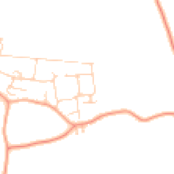 Daytime road noise heatmap for ME17 3QQ