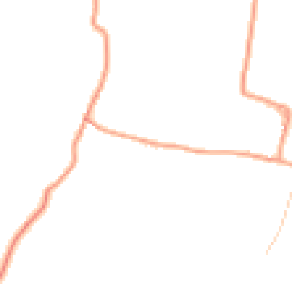 Daytime road noise heatmap for ME17 3RG