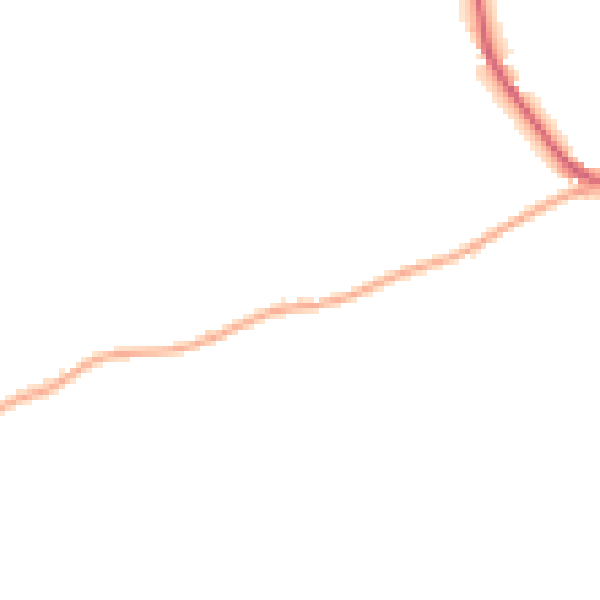 Night-time road noise heatmap for ME17 3RX