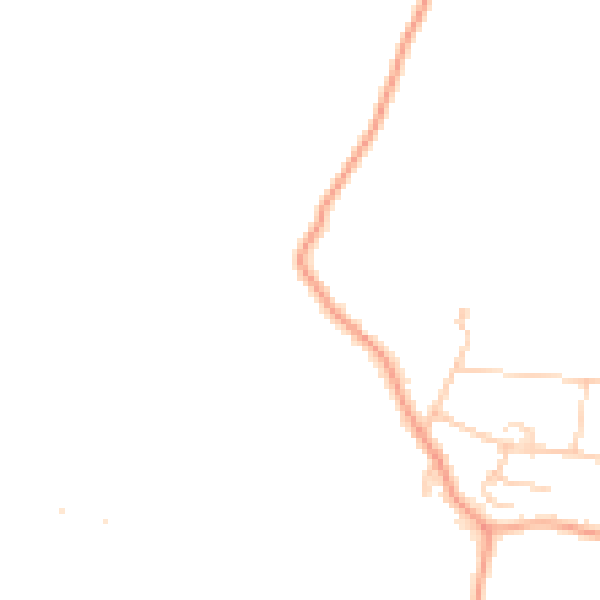 Daytime road noise heatmap for ME17 3ST