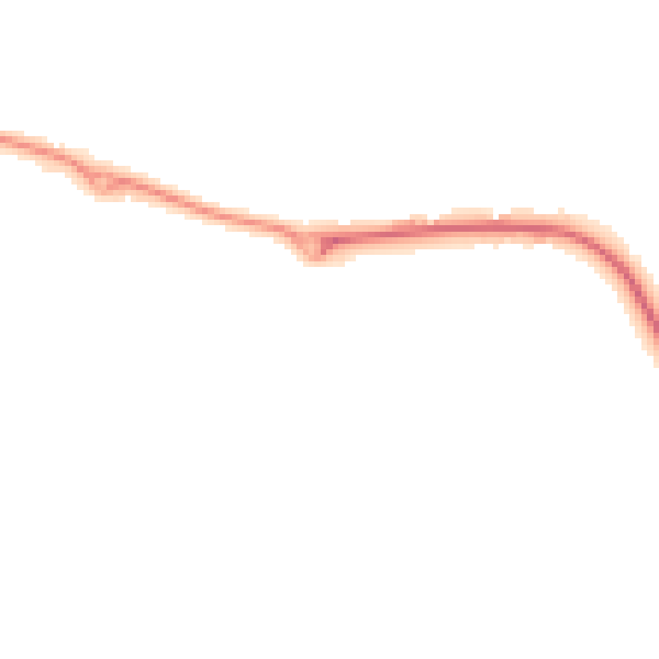 Night-time road noise heatmap for ME17 3UB