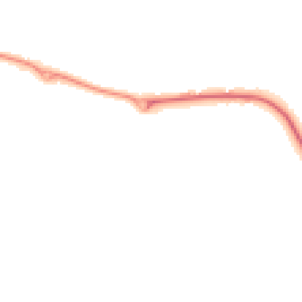 Night-time road noise heatmap for ME17 3UD