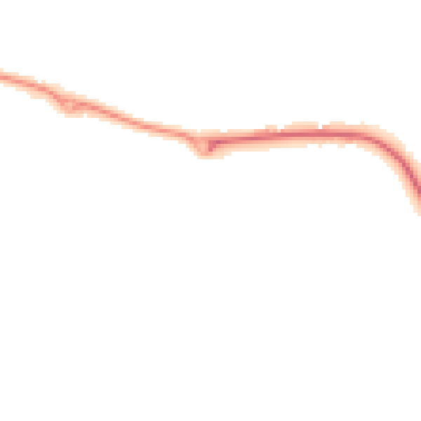 Night-time road noise heatmap for ME17 3UE