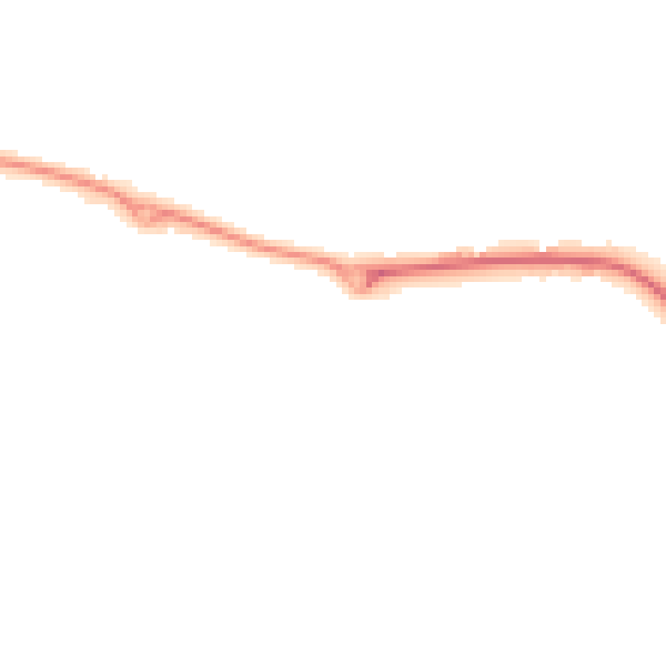 Night-time road noise heatmap for ME17 3UF