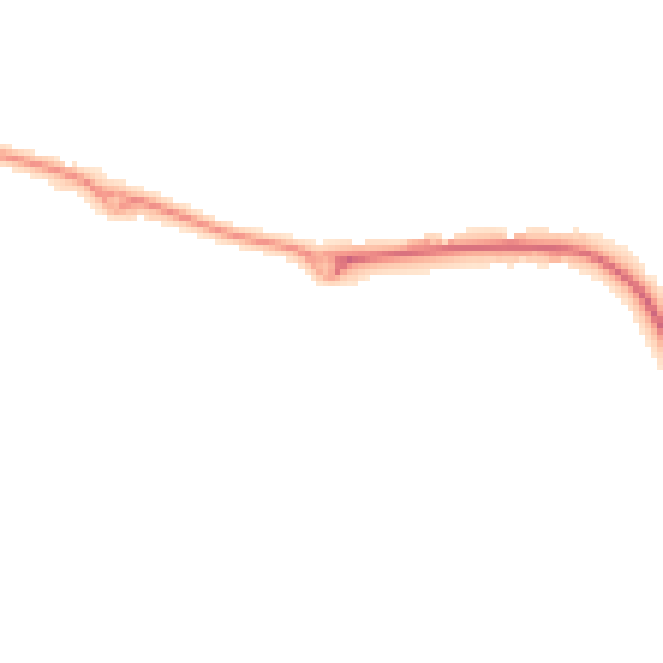 Night-time road noise heatmap for ME17 3UG