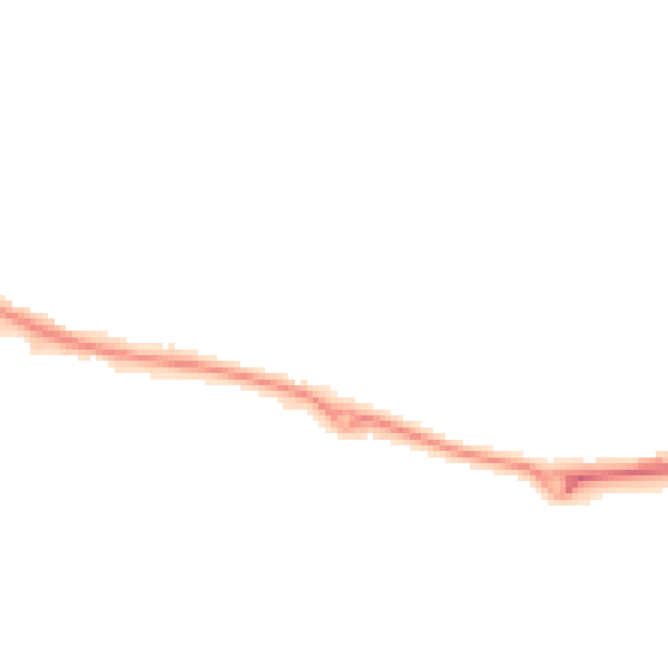 Night-time road noise heatmap for ME17 3UX