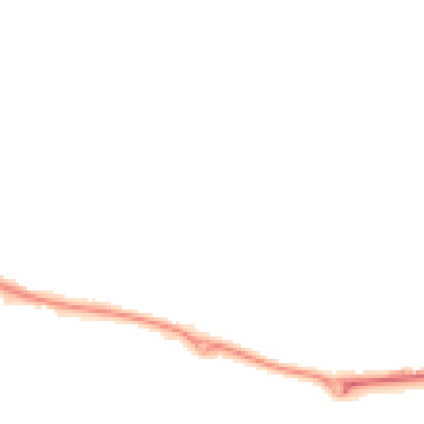 Night-time road noise heatmap for ME17 3XN
