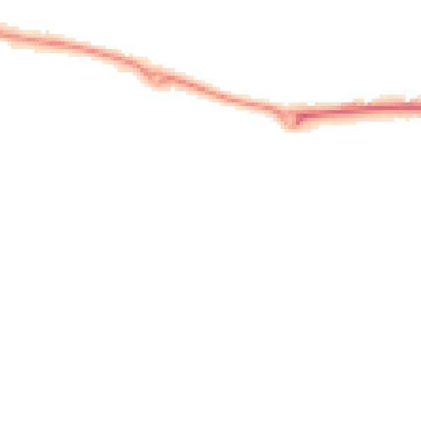 Night-time road noise heatmap for ME17 3YU