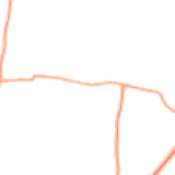 Daytime road noise heatmap for ME17 4DA