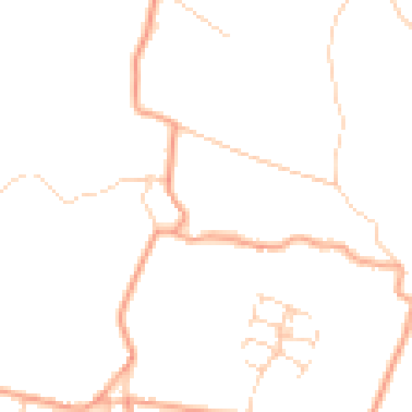 Daytime road noise heatmap for ME17 4LZ
