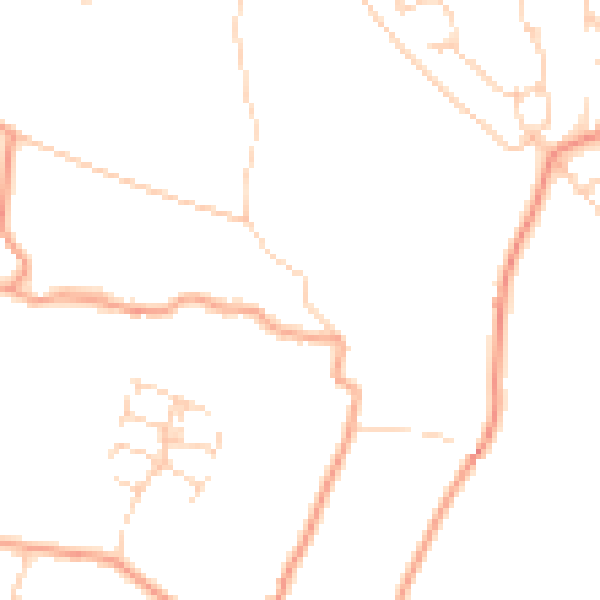 Daytime road noise heatmap for ME17 4NQ