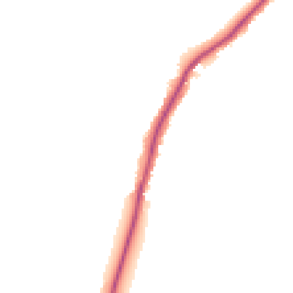Night-time road noise heatmap for ME2 1AH