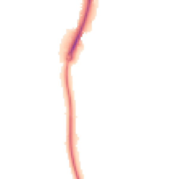 Night-time road noise heatmap for ME2 1AX