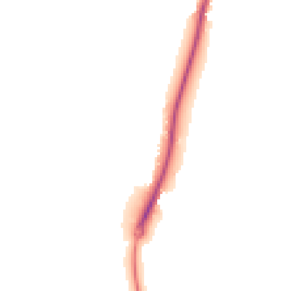 Night-time road noise heatmap for ME2 1FL