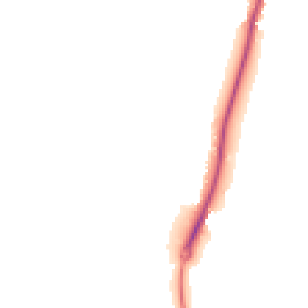 Night-time road noise heatmap for ME2 1FP