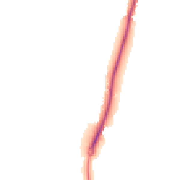 Night-time road noise heatmap for ME2 1FR
