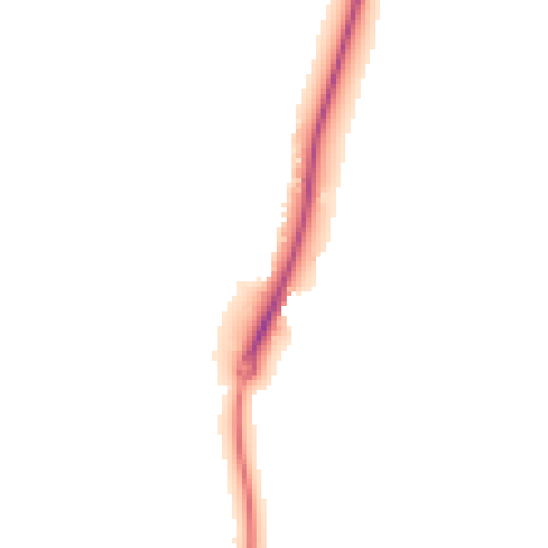 Night-time road noise heatmap for ME2 1GD