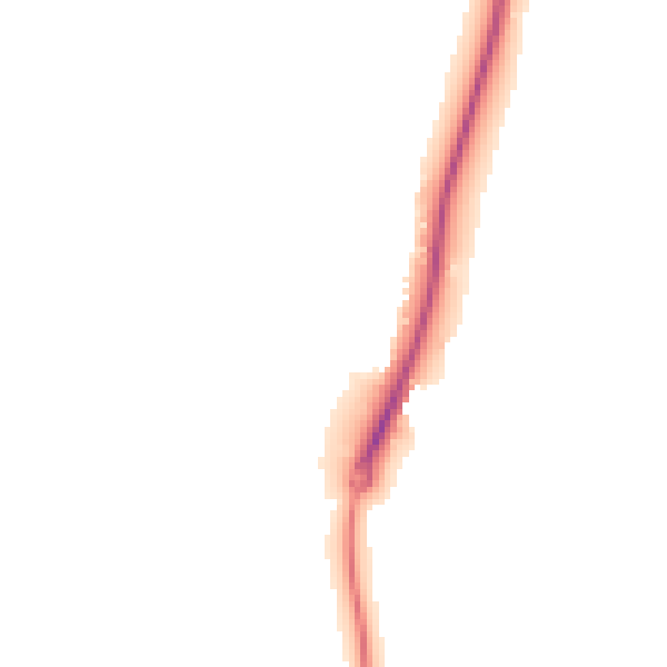 Night-time road noise heatmap for ME2 1GF