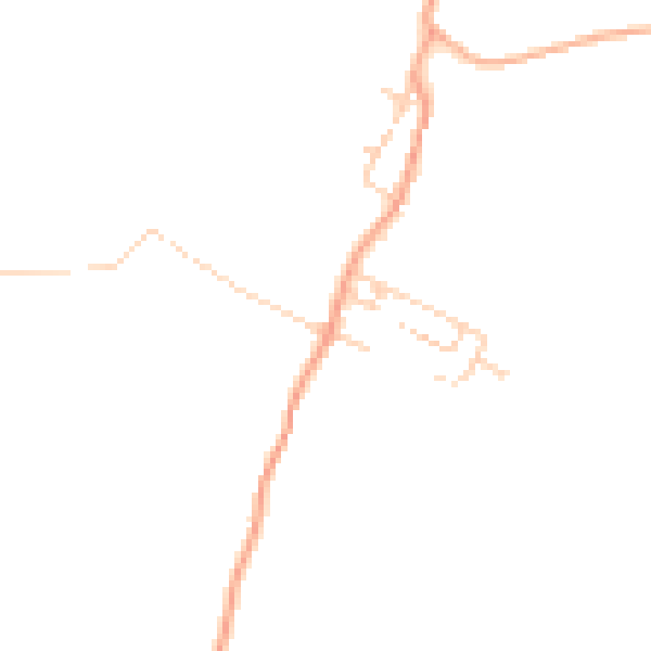 Daytime road noise heatmap for ME2 1JT
