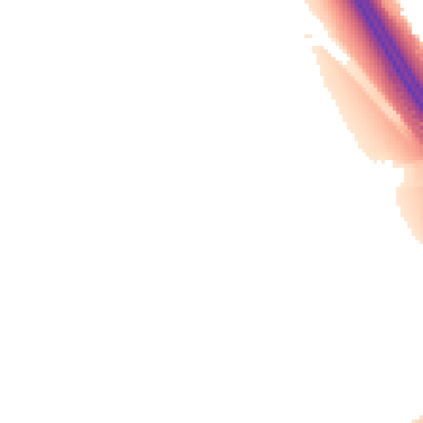 Night-time road noise heatmap for ME2 1LA