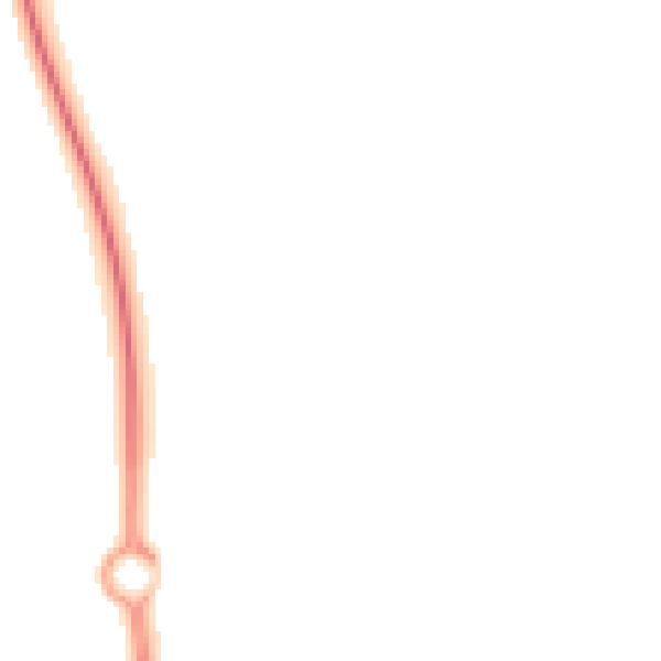 Night-time road noise heatmap for ME2 1NE