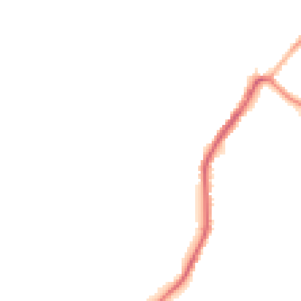 Night-time road noise heatmap for ME2 2LP