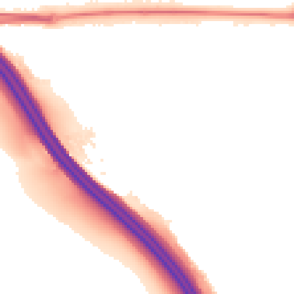 Night-time road noise heatmap for ME2 2ND