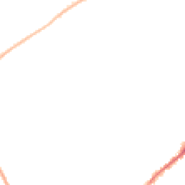 Night-time road noise heatmap for ME2 3LT