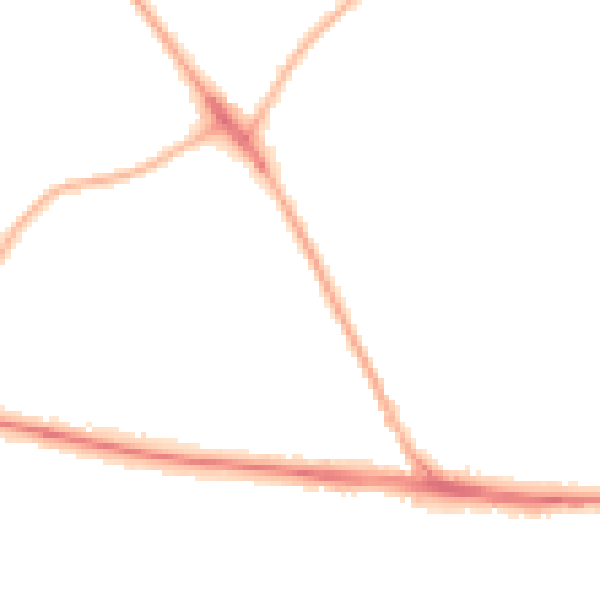 Night-time road noise heatmap for ME2 3QA