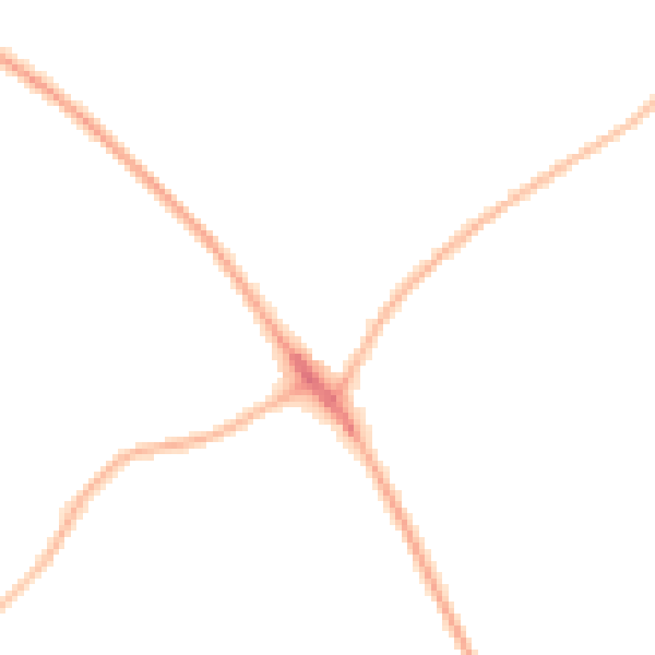 Night-time road noise heatmap for ME2 3QP