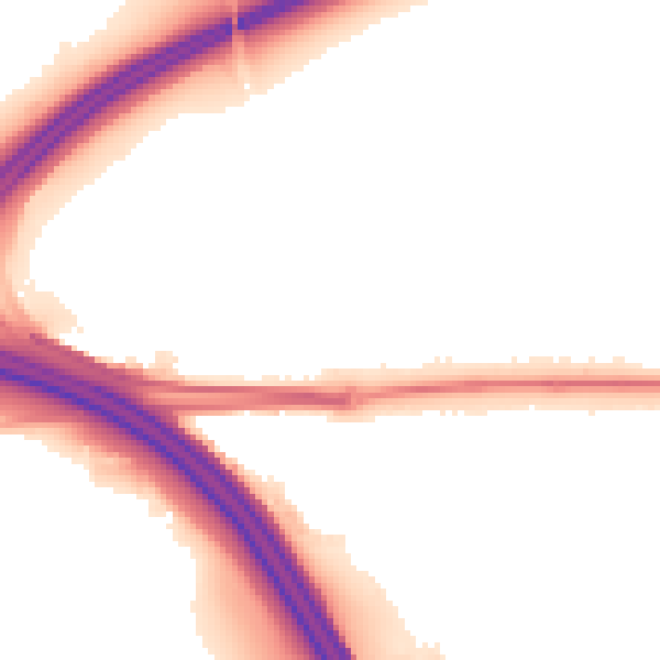 Night-time road noise heatmap for ME2 3UE