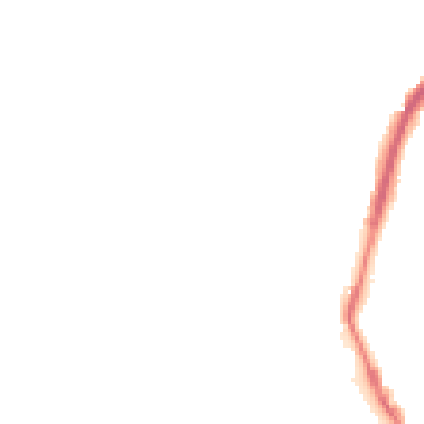 Night-time road noise heatmap for ME2 4FB