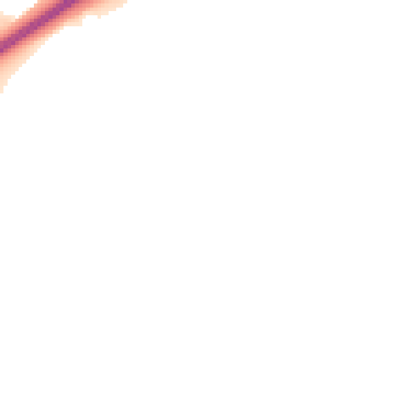 Night-time road noise heatmap for ME2 4GP