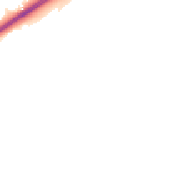 Night-time road noise heatmap for ME2 4GY