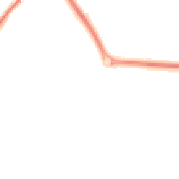 Night-time road noise heatmap for ME2 4JF