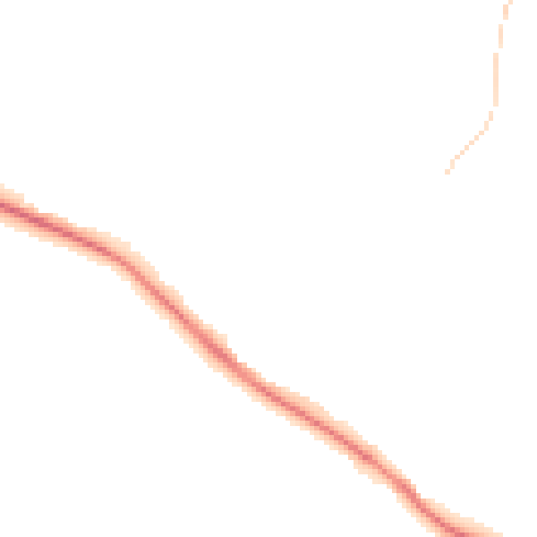 Night-time road noise heatmap for ME3 7BW