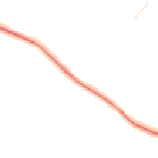 Night-time road noise heatmap for ME3 7DR