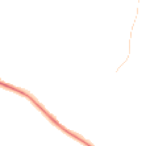 Night-time road noise heatmap for ME3 7EW