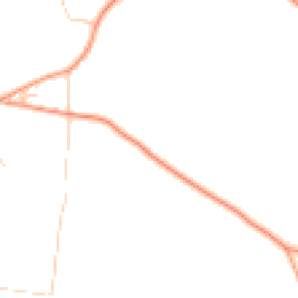 Daytime road noise heatmap for ME3 7HB
