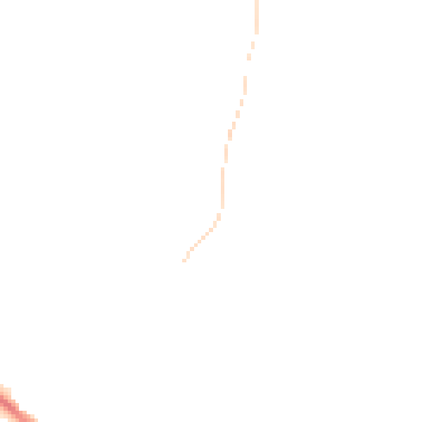 Night-time road noise heatmap for ME3 7HT